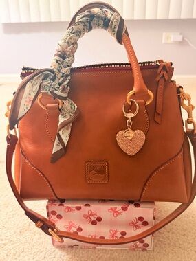 Dooney & Bourke Natural Satchel 30